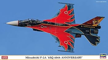 【中古】【未使用】ハセガワ 1/72 航空自衛隊 三菱 F-2A 6SQ 60周年記念塗装機 プラモデル 02331