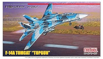 【中古】【未使用】ファインモールド 1/72 航空機シリーズ アメリカ海軍 F-14A トムキャット トップガン プラモデル FP36