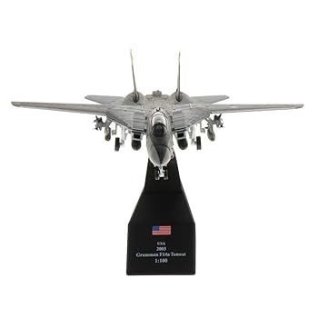 【中古】Deevoka F-14戦闘機モデル1/100スケールAダイキャストAV