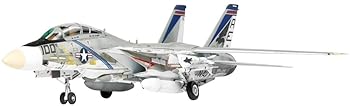 【中古】童友社 1/72 凄!プラモデル No.6 アメリカ海軍 F-14A トムキャット VF-143 プーキン・ドッグス 色分け済みプラモデル 成形色