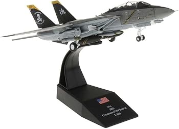 【中古】1：100ダイキャストミリタリーモデル玩具F-14トムキャットスーパーフランカージェット戦闘機