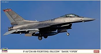 【中古】ハセガワ 1/48 アメリカ空軍 F-16CM-50 ファイティングファルコン ダークバイパー プラモデル 07522｜AJIMURA-SHOP