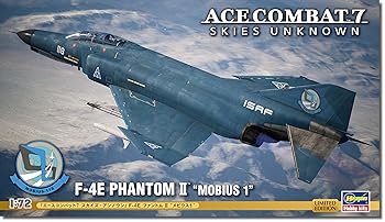 【中古】ハセガワ クリエイターワークスシリーズ エースコンバット7 スカイズ・アンノウン F-4E ファントムII メビウス1 1/72スケール プラモデル SP586｜AJIMURA-SHOP 9,754円