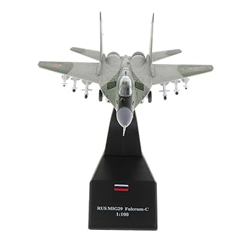 【中古】Yunhgft 1:72スケール MIG-29 ロシア ダイキャスト 陸軍模型飛行機 オフィス装飾