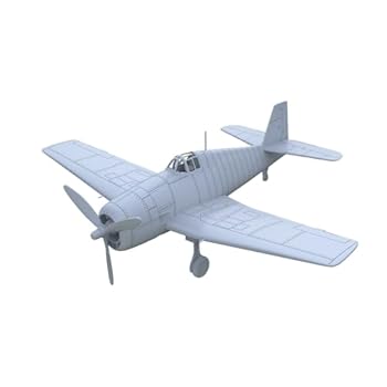 【中古】【未使用】軍事モデル アメリカ海軍 F6F-5 ヘルキャット戦闘機 着陸状態