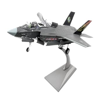 【中古】Generic 1/72 F35B 戦闘機モデル 卓上装飾ギフト スタンド付き 攻撃戦闘機
