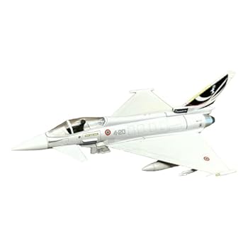 【中古】【未使用】TISHITA 1/100 Ef2000 戦闘機コレクション ダイキャスト航空機 合金航空モデル 飛行モデル 棚用