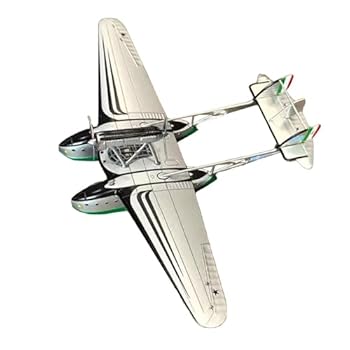 【中古】【未使用】Ｋｏｋｉｙａ 1:144スケールダイキャスト飛行機テーブルデコレーションホームデコレーション模型水上飛行機バーシェルフオフィステレビキャビネ