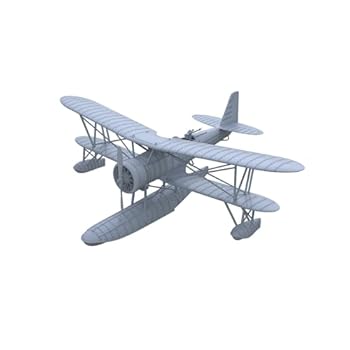 【中古】【未使用】LFR160607 1/160軍事モデルキット日本海軍E8N2タイプ95偵察水上機