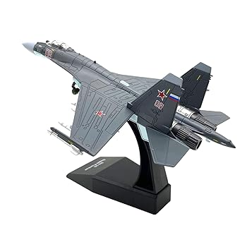【中古】【未使用】predolo 合金ロシア飛行機モデル ダイキャスト飛行機コレクタブルオーナメントディスプレイオーナメント ファイターモデル 寝室 お土産の装飾用