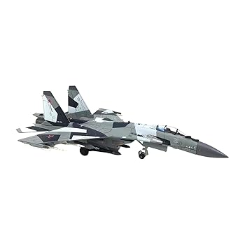 【中古】【未使用】Ｋｏｋｉｙａ 1/100 ロシア SU35 戦闘機キッズおもちゃモデルオフィスコレクションギフト