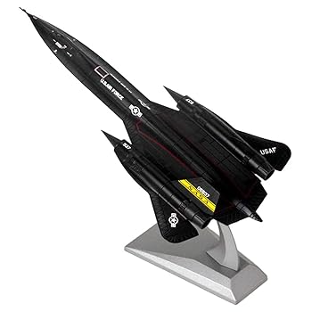 【中古】【未使用】Doumneou 1/144ダイキャスト、-71Aブラックバード偵察機飛行機モデル、子供、大人、ホーム、オフィスの装飾