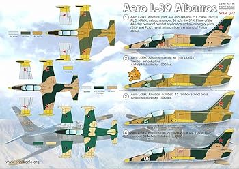 【中古】【未使用】プリントスケール 72-176 1/72 エアロ L-39 アルバトロス
