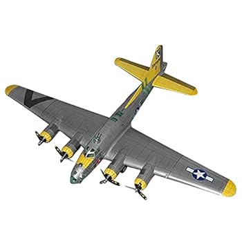 【中古】【未使用】1:47 紙 B-17 フライング フォートレス ヘビー ボンバー モデル シミュレーション ファイター 航空 ミリタリー サイエンス 展示 モデル(未組立キ