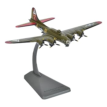 【中古】Ｋｏｋｉｙａ 1:200 B 17 ダイキャスト戦闘機モデル、ディスプレイスタンド付き、レトロ飛行機モデル飛行機ジェットモデルバー用