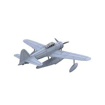 【中古】【未使用】MRY-SFW LYR200603 1/200 3D プリント レジンモデル 日本飛行機 A6M2 中島二式水上戦闘機 2pcs