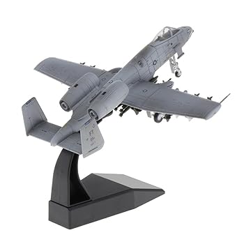 【中古】Leefasy 1/100 スケール A-10 攻撃機ディスプレイモデル スタンド付き
