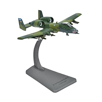 【中古】Ｂｈｕｕｎ 1/144 A10 飛行機モデル ディスプレイスタンド付き 合金戦闘機 3Dパズル 家庭用