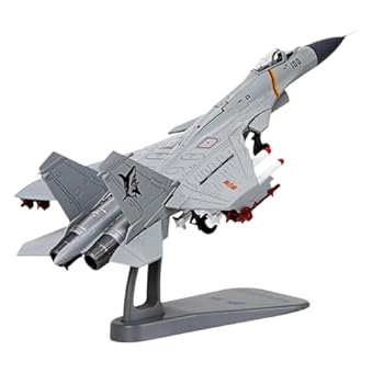 【中古】Colaxi 1/100 スケール飛行機モデル J15 飛行機モデルデスク装飾お土産コレクション棚やオフィスの装飾用戦闘機モデル, グレー｜AJIMURA-SHOP