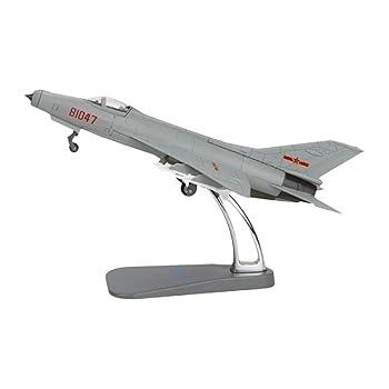 【中古】JWQFBC 1/72 J7 戦闘機おもちゃ子供のおもちゃバー用ダイキャストモデル