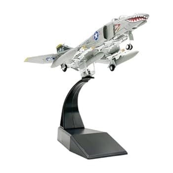 【中古】【未使用】Generic 1/100スケール戦闘機モデルスタンド付きギフト航空機モデル棚ホームカフェ用