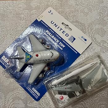 【中古】【未使用】【未使用品】 JAL ユナイテッドエアライン 飛行機 模型