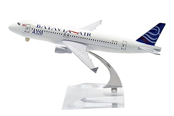 【中古】TANG DYNASTY 1/400 16cm バタビア航空 Batavia Air エアバス A320 合金飛行機プレーン模型 おもちゃ｜AJIMURA-SHOP