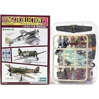 【中古】【未使用】【2C】 エフトイズ 1/144 ウイングキットコレクション Vol.13 フォッケフルフ Fw190A-4 第51戦闘航空団 第2中隊 (Fw190A-3) 単品