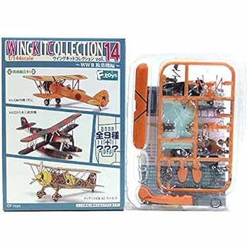 【中古】【未使用】【1C】 エフトイズ 1/144 ウイングキットコレクション Vol.14 WWII 複葉機編 95式練習機I型乙 満州国 奉天飛行学校 単品