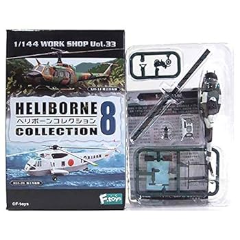 【中古】【未使用】【SP】 エフトイズ 1/144 ヘリボーンコレクション Vol.8 シークレット UH-1J 陸上自衛隊 (冬季迷彩) 単品