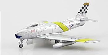【中古】【未使用】1/100 完成品 アメリカ USA F-86 Sabre FU-910 ダイキャスト 戦闘機
