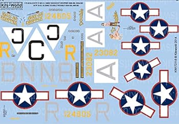【中古】【未使用】キッツワールド KW172118 1/72 米陸軍航空軍 B-17F フライングフォートレス 第303爆撃飛行群 第359爆撃飛行隊 `Knockout Dropper` etc.
