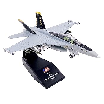 【中古】Baosity 1:100 FA-18F戦闘機モデルベース飛行機モデルギフト大人と子供のための装飾