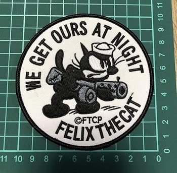 【中古】SQDN VF-3 VF-31VF-6米国海軍艦上せめぎ合う機隊 フィリックス 紋章