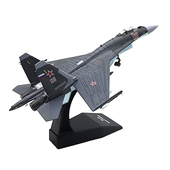 【中古】Toysmith 1/100 ロシア飛行機モデル 収集品 装飾品 戦闘機モデル デスクトップ お土産用
