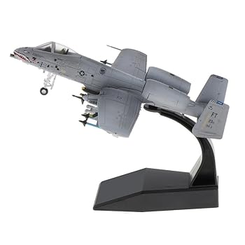 【中古】【未使用】ａ aternee 1/100スケールモデル玩具攻撃機戦闘機ダイキャストメタル