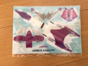 【中古】【未使用】peach AIRBUS A320neo モデルキット