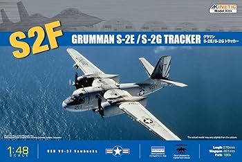 【中古】Kinetic キネティック 1/48 アメリカ海軍 S-2E/S-2G トラッカー プラモデル KNE48024｜AJIMURA-SHOP 15,272円