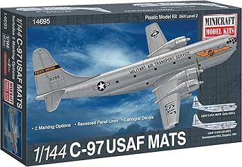 【中古】ミニクラフト 1/144 C-97 アメリカ空軍 MATS プラモデル