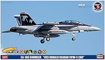 【中古】ハセガワ 1/72 EA-18G グラウラー USS ロナルド レーガンCVW-5 CAG プラモデル SP344｜AJIMURA-SHOP