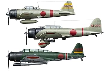 【中古】ハセガワ 1/48 日本海軍 零戦 21型&九九艦爆 11型 &九七式三号艦攻 真珠湾攻撃隊 プラモデル SP348|AJIMURA-SHOP