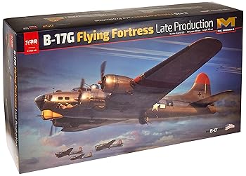 【中古】HKモデル 1/32 B-17G フライングフォートレス 爆撃機 プラモデル 01E030