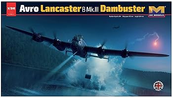 【中古】【未使用】HKモデル 1/32 アブロ ランカスター B Mk.III ダムバスター 爆撃機 プラモデル 01E011