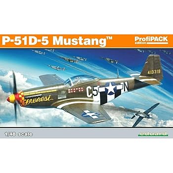 【中古】エデュアルド 1/48 プロフィパック アメリカ陸軍航空隊 P-51D-5 プラモデル EDU82101|AJIMURA-SHOP