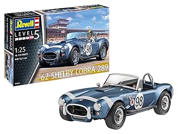 【中古】【未使用】ドイツレベル 1/25 AC コブラ 289 プラモデル 07669
