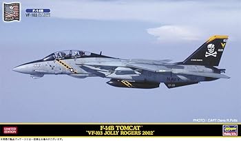 【中古】ハセガワ 1/72 アメリカ海軍 F-14B トムキャット VF-103 ジョリー ロジャース (ワッペン付) プラモデル SP454|AJIMURA-SHOP