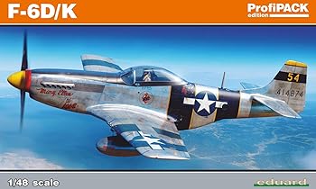 【中古】【未使用】エデュアルド 1/48 プロフィパック アメリカ陸軍航空隊 F-6D/K プラモデル EDU82103