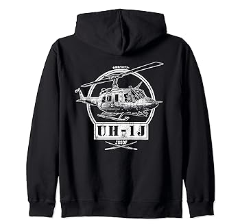 【中古】UH-1J 多用途ヘリコプター ジップパーカー｜AJIMURA-SHOP