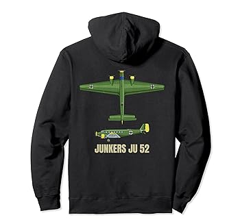 【中古】Ju 52 ドイツの WW2 輸送機の平面図 パーカー