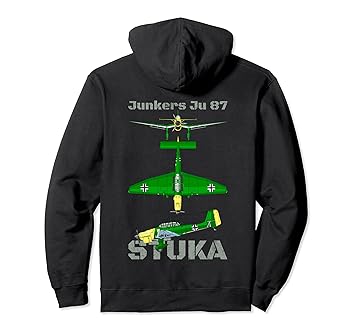 【中古】ユンカースJu 87 スツーカ ドイツ WW2ダイブボマー 機体図 パーカー